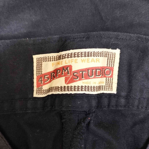 フォーティーファイブアールピーエム 45RPM STUDIO 2タックショートパンツ レディース