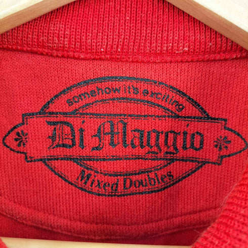 Di Maggio 切替 ニット ポロシャツ メンズ