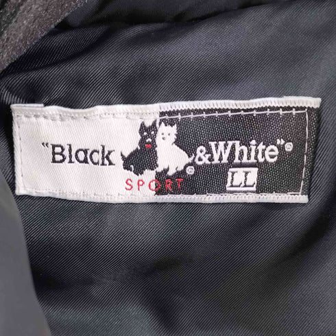 BLACK&WHITE SPORT 中綿ジャケット PRIMALOFT メンズ LL