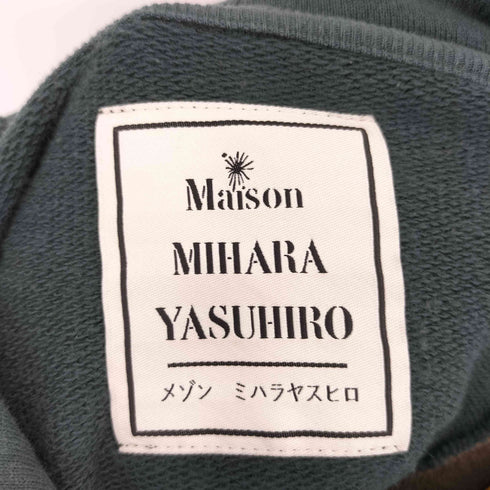 メゾンミハラヤスヒロ Maison MIHARA YASUHIRO MMY vertical switchingHD バーティカル スイッチング 再構築 プルオーバーパーカー メンズ 46