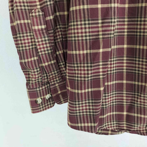 エルエルビーン L.L.Bean 00S コットン マドラスチェック B.D L/S シャツ メンズ L-REG