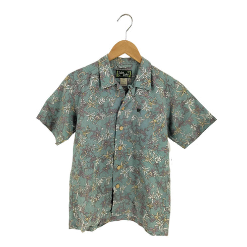 モンベル mont bell TAKE LOHA TAKE ロハ クラインエーデルワイス アロハシャツ メンズ JPN:XS