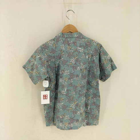 モンベル mont bell TAKE LOHA TAKE ロハ クラインエーデルワイス アロハシャツ メンズ JPN:XS