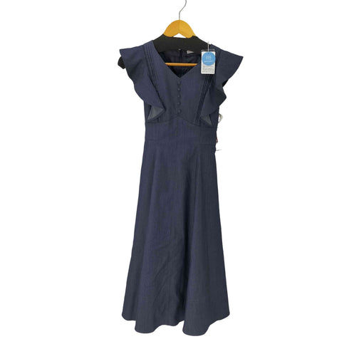 ウィルセレクション WILLSELECTION 25ss バックリボンラッフルスリーブワンピース レディース FREE