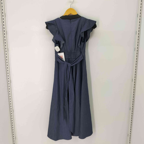 ウィルセレクション WILLSELECTION 25ss バックリボンラッフルスリーブワンピース レディース FREE