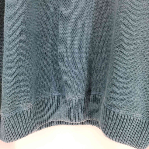 エディーバウアー Eddie Bauer 80S 黒タグ クルーネックコットンニット メンズ import:M