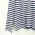 アニエスベー agnes b. 90s fabric of france フランス製 クルーネック ボーダー柄 クルーネック長袖Tシャツ カットソー メンズ 2