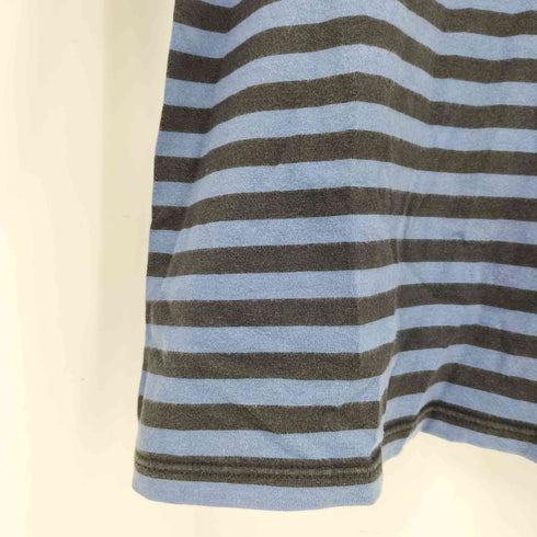 アニエスベーオム Agnes b.homme 90s ボーダー柄 クルーネック長袖Tシャツ カットソー メンズ 2