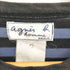 アニエスベーオム Agnes b.homme 90s ボーダー柄 クルーネック長袖Tシャツ カットソー メンズ 2