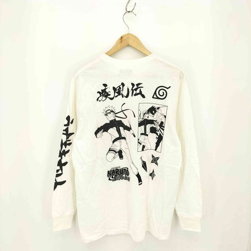 00s 海外規格 オフィシャルプリントタグ キャラクタープリント 長袖Tシャツ カットソー メンズ L