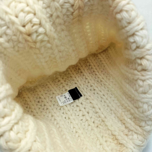 カシラ CA4LA 23AW MIAO2 ローゲージ 猫耳 ニット キャップ レディース ONE SIZE
