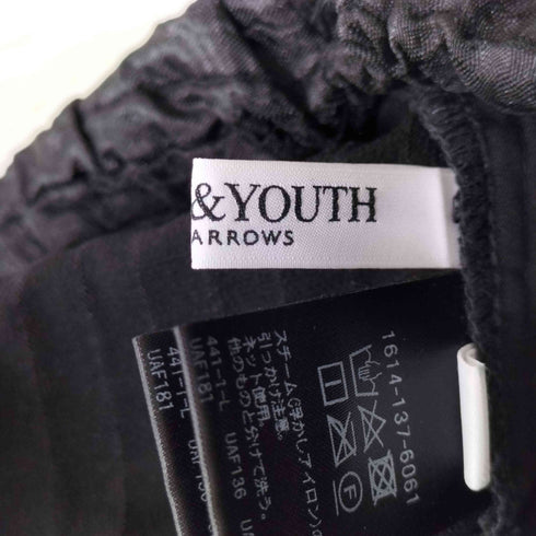 ビューティーアンドユースユナイテッドアローズ BEAUTY & YOUTH UNITED ARROWS ポリエステル ジャカード イージー パンツ レディース JPN:M