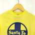 ヘインズ Hanes 80s 袖裾シングル Ssnta Fe サークルロゴデザイン 半袖Tシャツ カットソー メンズ M 38-40