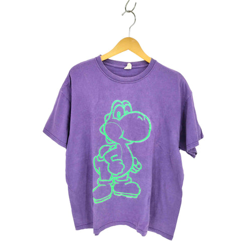 ジャージーズ JERZEES 00s キャラクタープリント 半袖Tシャツ カットソー メンズ XL