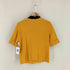 イヴサンローラン Yves Saint Laurent ショートスリーブ ニットカーディガン レディース import:M