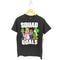 00s 海外規格 オフィシャルプリントタグ キャラクタープリント 半袖Tシャツ カットソー メンズ M