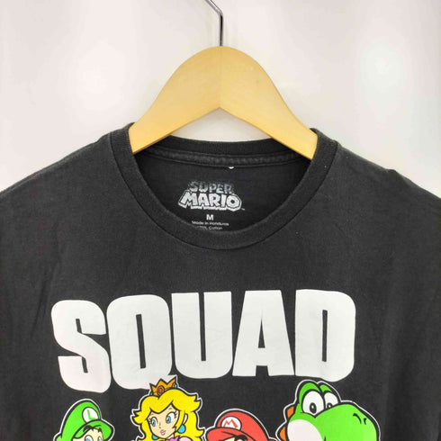 00s 海外規格 オフィシャルプリントタグ キャラクタープリント 半袖Tシャツ カットソー メンズ M