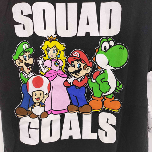 00s 海外規格 オフィシャルプリントタグ キャラクタープリント 半袖Tシャツ カットソー メンズ M
