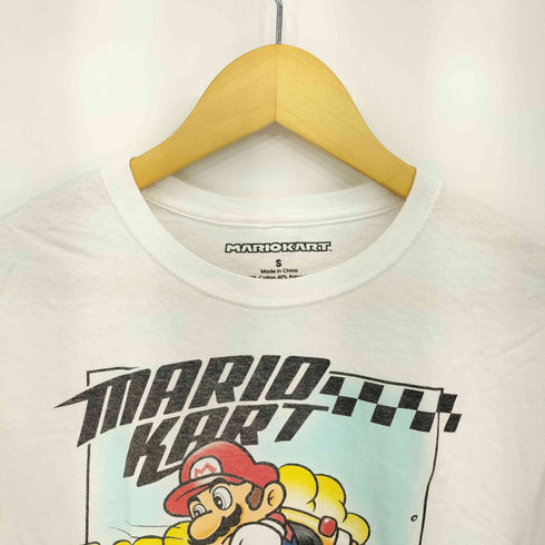 00s 海外規格 オフィシャルプリントタグ キャラクタープリント 半袖Tシャツ カットソー メンズ S