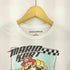 00s 海外規格 オフィシャルプリントタグ キャラクタープリント 半袖Tシャツ カットソー メンズ S
