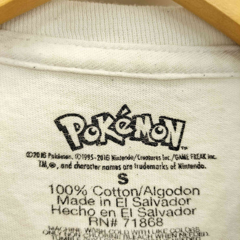 00s 海外規格 オフィシャルプリントタグ キャラクタープリント 半袖Tシャツ カットソー メンズ S