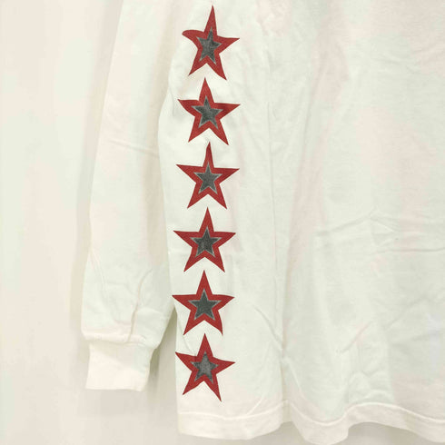アルスタイルアパレルアクティブウェアー ALSTYLE APPAREL & ACTIVEWEAR 90s CRAZY TOWN DRIFTERS ロゴプリント クルーネック 長袖Tシャツ カットソー メンズ X-LARGE