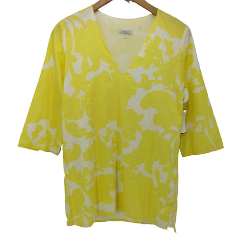 アーペーセー A.P.C. 総柄Vネックカットソー レディース import:S