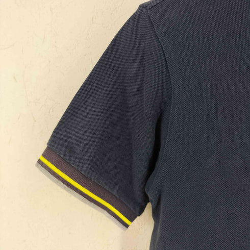 フレッドペリー FRED PERRY ロゴ刺繍 鹿の子ポロシャツ メンズ import:S