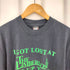 スクリーンスターズ SCREEN STARS 90s USA製 袖裾シングル I GOT LOST AT THE LIMBERLOST グラフィックプリント クルーネック半袖Tシャツ カットソー メンズ L