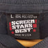 スクリーンスターズ SCREEN STARS 90s USA製 袖裾シングル I GOT LOST AT THE LIMBERLOST グラフィックプリント クルーネック半袖Tシャツ カットソー メンズ L