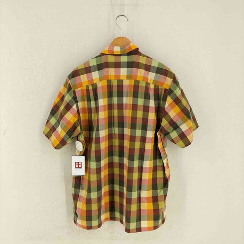 ギャップ Gap 00s OLD GAP オールドギャップ チェック コットン レギュラーカラーシャツ メンズ import:M