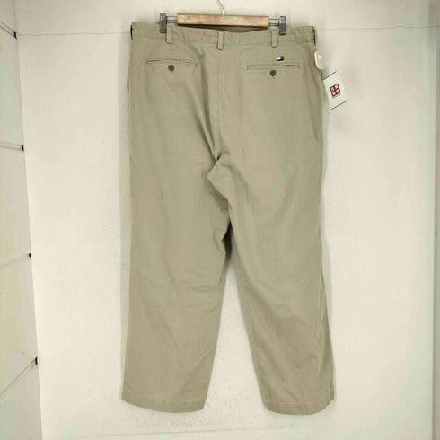 トミーヒルフィガー TOMMY HILFIGER ノータックチノパンツ メンズ 42/32