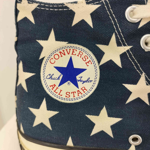 コンバースアディクト CONVERSE ADDICT CHUCK TAYLOR CANVAS HI STAR チャックテイラー キャンバス ハイカット スター柄 スニーカー メンズ 29cm