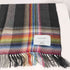 ザイノウエブラザーズ THE INOUE BROTHERS アルパカウール マドラスチェック フリンジマフラー メンズ