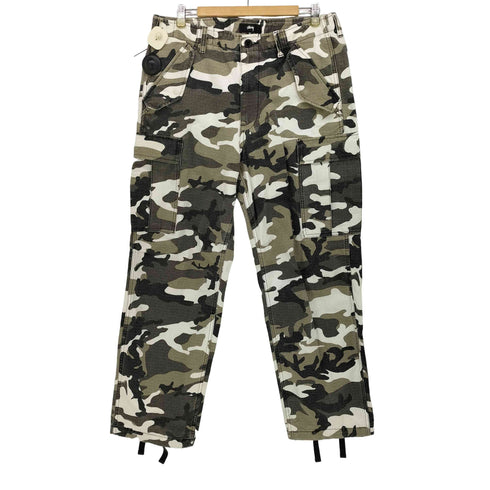 ステューシー Stussy 24AW RIPSTOP MILITARY CARGO SNOW CAMO メンズ US:32-33