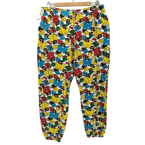 アベイシングエイプ A BATHING APE 20AW BABY MILO ALPHABET SLIM SWEAT PANTS メンズ JPN:L