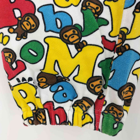 アベイシングエイプ A BATHING APE 20AW BABY MILO ALPHABET SLIM SWEAT PANTS メンズ JPN:L