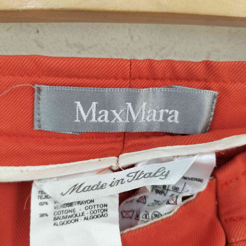 マックスマーラ MAX MARA イタリア製 銀タグ スラックス レディース 40