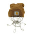 カーハート Carhartt ロゴパッチ アクリル ニット ビーニー メンズ FREE