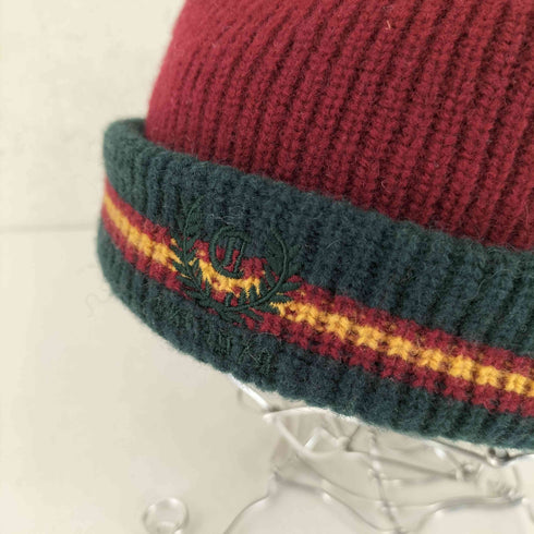 チャップス CHAPS ロゴ刺繍 ウール ニット ビーニー メンズ 55-60cm