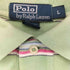 ポロバイラルフローレン Polo by RALPH LAUREN ポニー 刺繍 マルチ ボーダー 鹿の子 ポロシャツ メンズ import:L