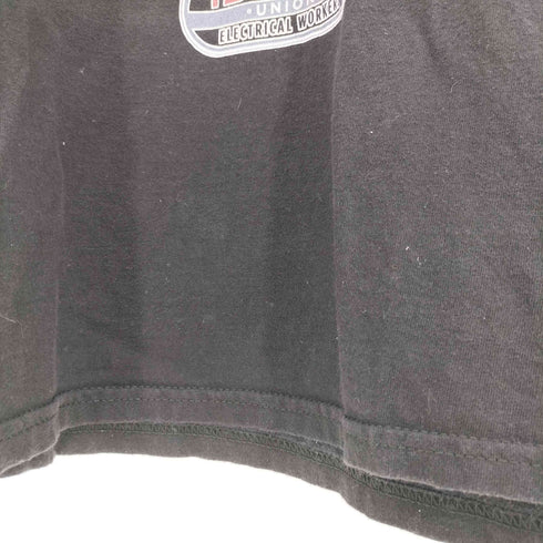 電気技師 合同組合 イベント グラフィック プリント S/S クルーネック Tシャツ メンズ 2XL