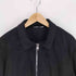 ザラ ZARA スウェード ドローコード ジップアップ ブルゾン ジャケット メンズ import:L
