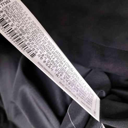 ザラ ZARA スウェード ドローコード ジップアップ ブルゾン ジャケット メンズ import:L