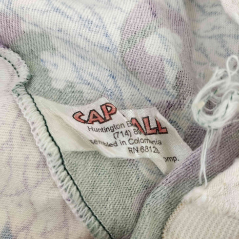 CAP IT ALL 90s コロンビア製 総柄 サイクリング キャップ メンズ