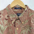 チャップスラルフローレン CHAPS RALPH LAUREN 総柄 BD S/S シャツ メンズ import:XL