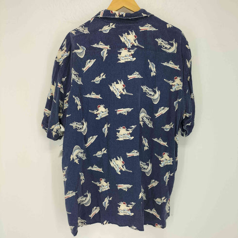 トミーヒルフィガー TOMMY HILFIGER カジキ レーヨン S/S シャツ メンズ import:XL