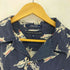 トミーヒルフィガー TOMMY HILFIGER カジキ レーヨン S/S シャツ メンズ import:XL
