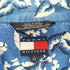トミーヒルフィガー TOMMY HILFIGER ボーダーパターン アロハシャツ メンズ import:L