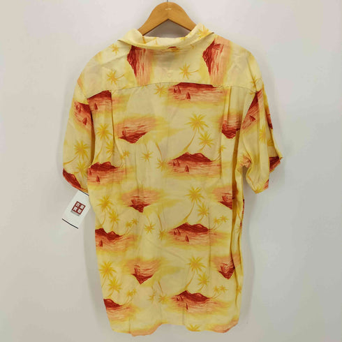 トミーヒルフィガー TOMMY HILFIGER レーヨン オープンカラーアロハシャツ メンズ import:L